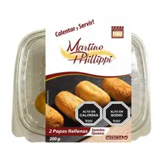 HITECSA - Papas Rellenas Jamón y Queso Hitecsa 2 x 100 g
