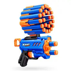X-SHOT - Lanza Dardos Insanity Micro Blaster Con 24 Dardos