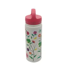 CASA JOVEN - Botella Metalica Flores 700 Ml