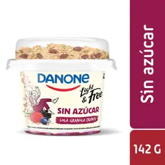 DANONE - Yoghurt Lola Granola Crunch y Trozos Berries Sin Azúcar Danone 142 g