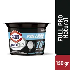 LONCOLECHE - Yoghurt Full Pro Protein Natural Loncoleche 150 g
