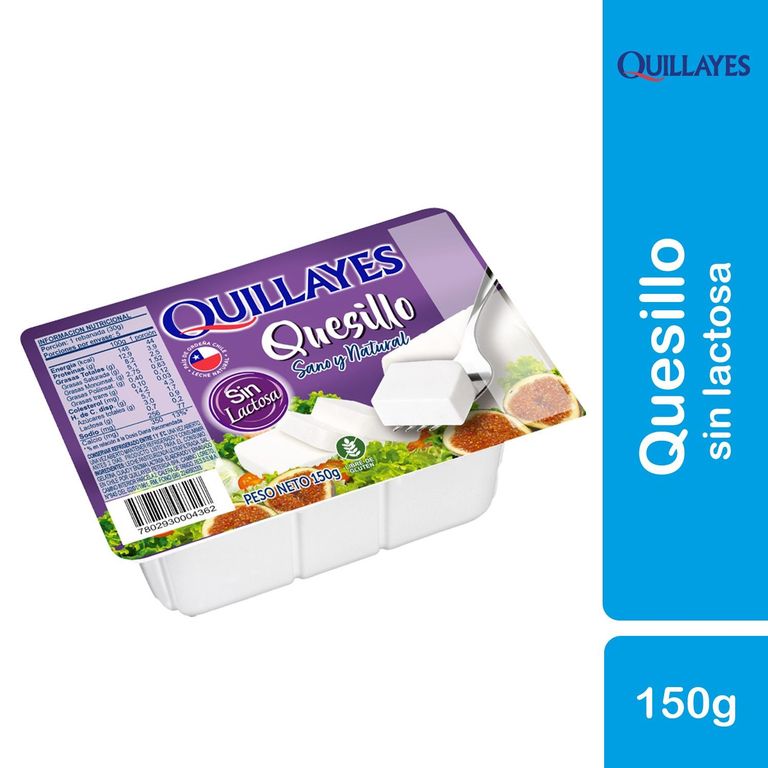 Quesillo Fresco Sin Lactosa Quillayes 150 g