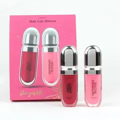 COLOR CHIC - Set Lip Gloss Red Mist y Spring Rose Color Chic 2 un