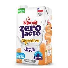 SOPROLE - Leche Descremada Zerolacto Digestive con Fibra Soprole 1 L