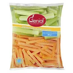 GENIAL - Ensalada Apio y Zanahoria en Bastón Genial 300 g