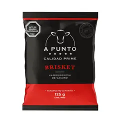 A PUNTO - Hamburguesa de Vacuno Brisket A Punto 125 g