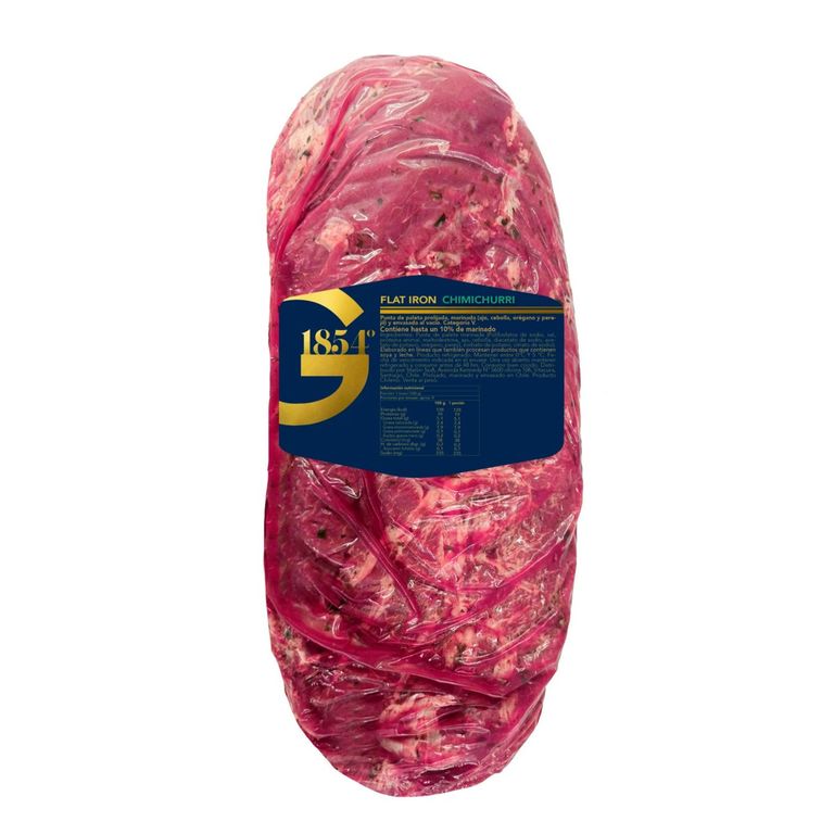 Punta de Paleta Flat Iron Chimichurri Cat V al Vacío - Tottus - $15.990