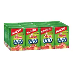 SOPROLE - Pack Probióticos Uno Sabor Multifruta Soprole 12 x 80 ml