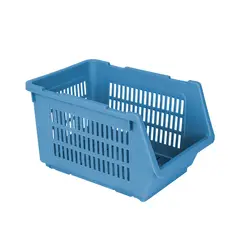 CASA JOVEN - Canasto Plastico Apilable 35X27X22Cm