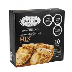 DEGUSTAR - Empanadas Cocktail Mix Congeladas Degustar 10 Un