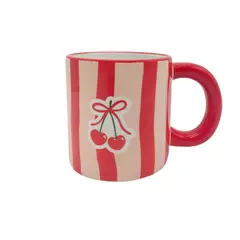 CASA JOVEN - Tazón Lineas Guinda 370 Ml Sv