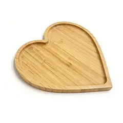CASA JOVEN - Tabla Bambú Corazón 24 Cm Sv