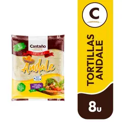 CASTAÑO - Tortillas Andale Burritos y Wraps Castaño 8 Un