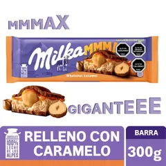 MILKA - Chocolate en Barra Relleno Caramelo Milka 300 g
