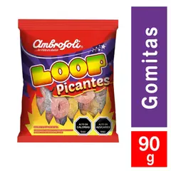 AMBROSOLI - Gomitas Loop Picantes Ambrosoli 90 g