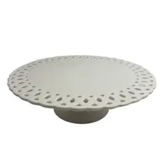 CASA JOVEN - Plato Torta Calado 30 Cm Jardín De Ximen