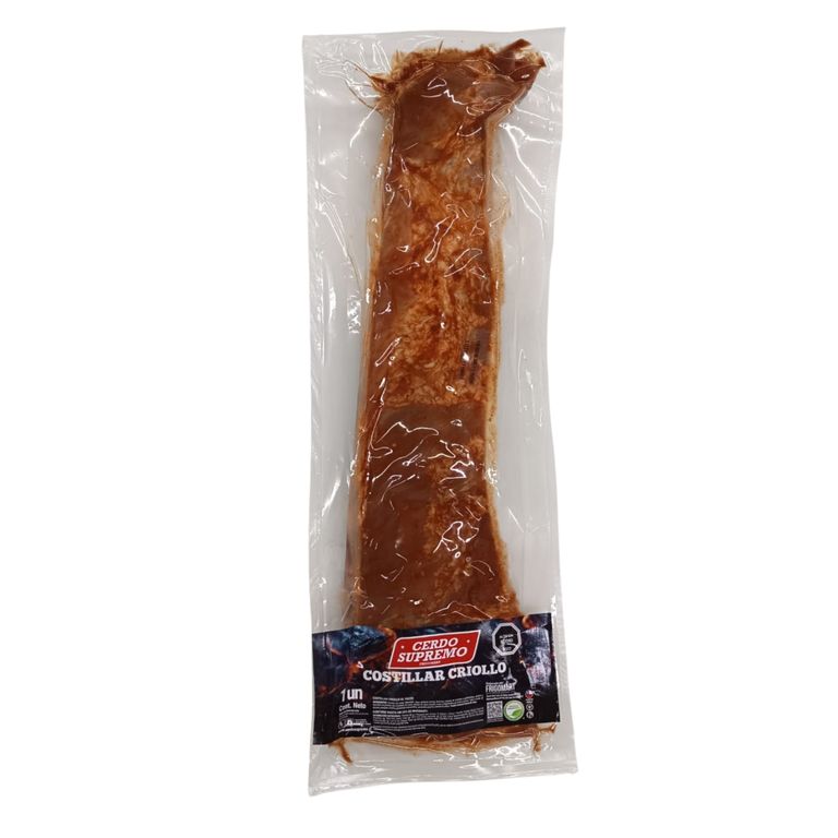 Costillar de Cerdo Criollo Refrigerado al Vacío Peso Variable - Tottus - $9.990
