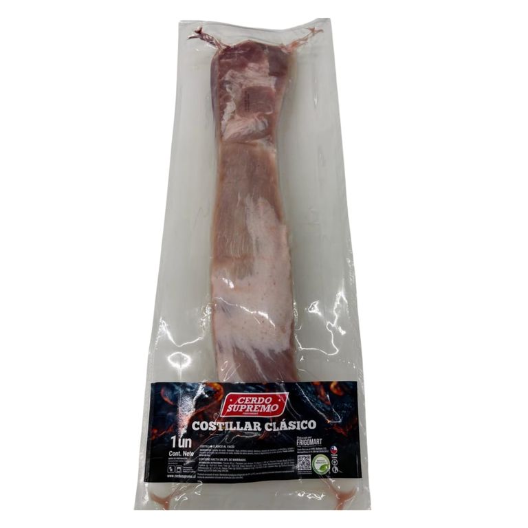 Costillar de Cerdo Clásico Refrigerado al Vacío Peso Variable - Tottus - $9.990