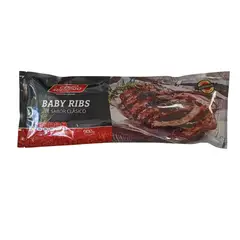 CERDO SUPREMO - Costillas de Cerdo Baby Ribs Congeladas Cerdo Supremo 900 g