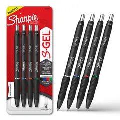 SHARPIE - Sharpie Gel 0.7Mm 4Ct B.Asst Bil