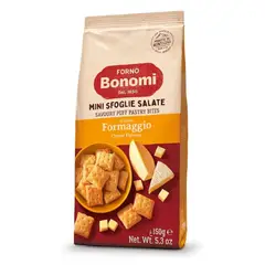 FORNO BONO - MINI GALLETAS QUESO FORNO BONOMI 150 GR