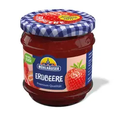 MUHLHAUSER - Mermelada de Frutilla Frasco Muhlhauser 225 g