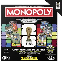 HASBRO GAMING - Juego De Mesa Monopoly Panini Prizm: Copa Mundial De La Fifa