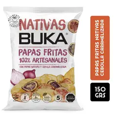 BUKA - Papas Fritas Buka Nativa Cebolla 150 g