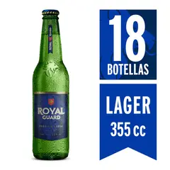 ROYAL GUARD - CERVEZA LN ROYAL GUARD 5G 18X355 CC