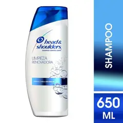 HEAD AND SHOULDERS - Shampoo Head & Shoulders Limpieza Renovadora 650 ml