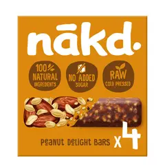 NAKD - Barras Maní 140 g