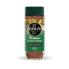 GOLD - Café Instantáneo Liofilizado Descafeinado Gold 100 g