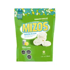 MIZOS - Galleta de Arroz Yogurt Limón 150 g