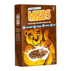 MIZOS - Cereal de MaÍz Sabor Chocolate 280 g