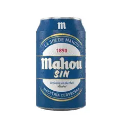 MAHOU - CERVEZA LT SIN ALCOHOL 330 CC