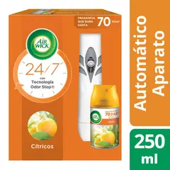 AIR WICK - Ambientador Automático Aparato Air Wick Cítrico 250 ml