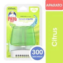 PATO PURIFIC - Canasta Líquida para Inodoro Citrus Pato Purific 50 ml