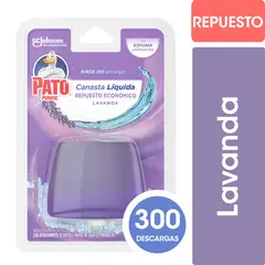 PATO PURIFIC - Repuesto para Canasta Líquida Lavanda Pato Purific 50 ml