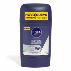 NIVEA - Desodorante en Barra Clinical Hombre 50 ml