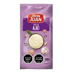 DON JUAN - Salsa de Ajo Sachet Don Juan 100 g