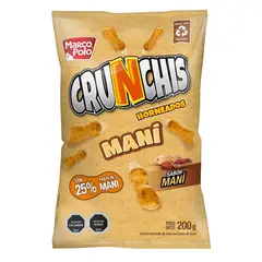MARCO POLO - Snack Crunchis Maní Marco Polo 200 g