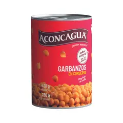 ACONCAGUA - Conserva Garbanzos Sin Sal 420 g