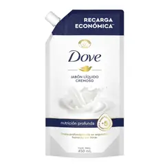 DOVE - Jabón Líquido Nutrición Profunda 450 ml