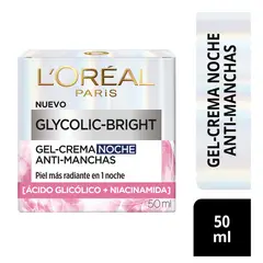LOREAL - Gel Crema de Noche Loreal Anti Manchas 50 ml