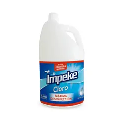 IMPEKE - Cloro Concentrado Impeke Tradicional 4 Lt