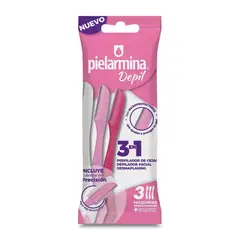 PIELARMINA - Máquina Depilatoria Facial y Perfiladora de Cejas 3 Un