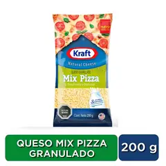KRAFT - Queso Granulado Mix Pizza Kraft 200 g