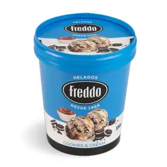 FREDDO - HELADO COOKIES Y CREAM 350 GR