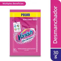 VANISH - Quitamanchas en Polvo Ropa Color 30 g