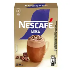 NESCAFE - Café Instantáneo Sabor Moka Nescafe 8 Un